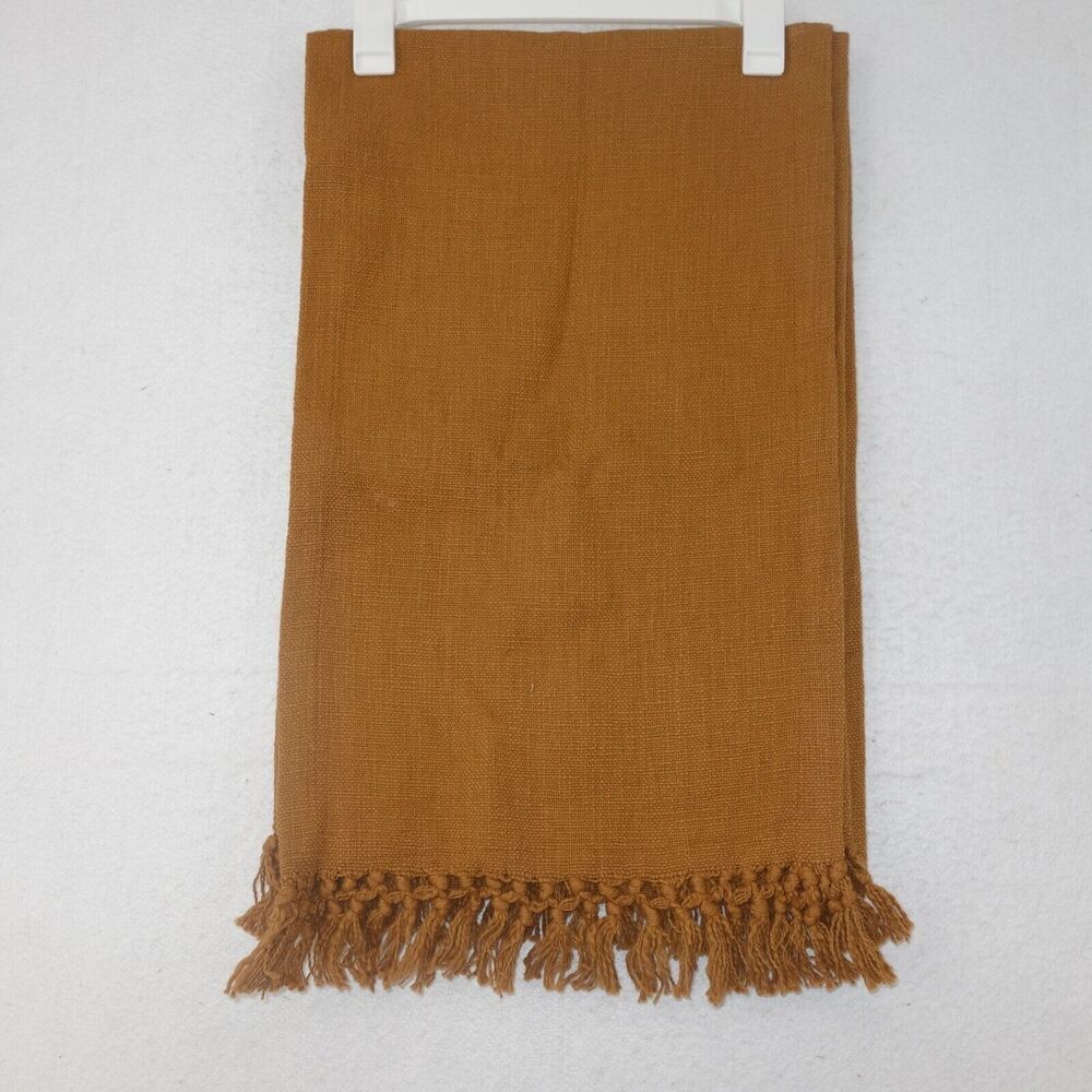 NEW Bee & Willow Femme Woven Tweed Table Runner 14”x90” Farmhouse CottageCore